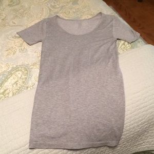 New without tags, Grace & Lace Tee- one size- grey